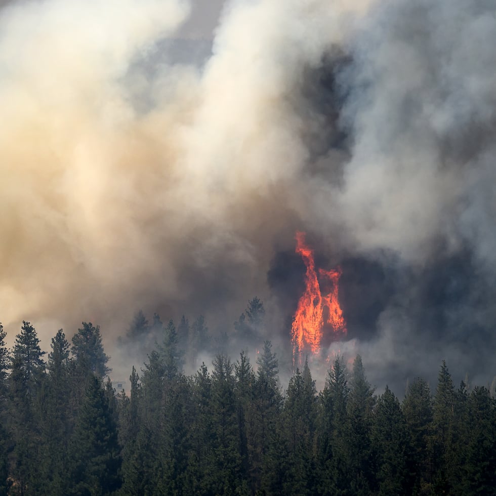 Matthews y sus colegas quedaron envueltos el 27 de junio en un “burnover”, una situación en la que el fuego se propaga y cierra todas las rutas de escape.