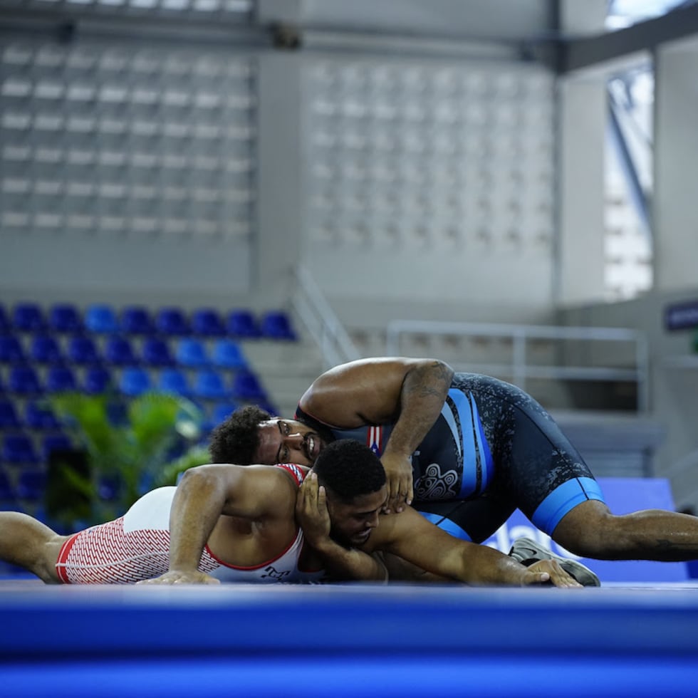 La lucha boricua cerró su participación con una presea de oro, dos de plata y cuatro de bronce. En la imagen, James Ford III.