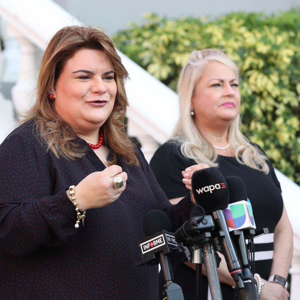 La gobernadora Jenniffer González insistió en que el retirará las escoltas a Wanda Vázquez Garced tan pronto esté facultada en ley.