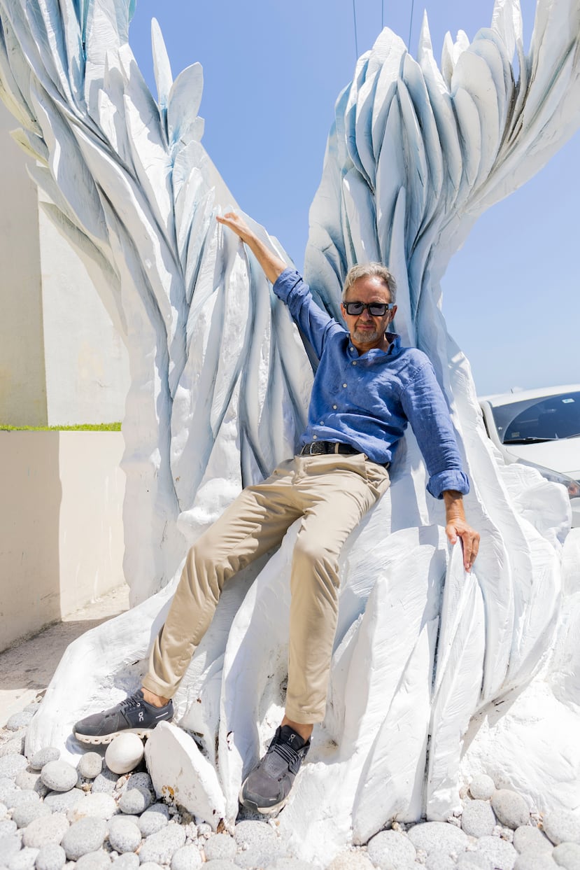 El artista polaco Bolek Ryzinski reside en Puerto Rico desde el 2021.