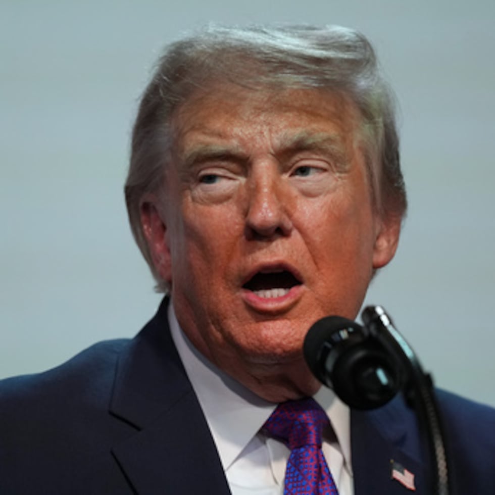 El presidente Donald Trump.