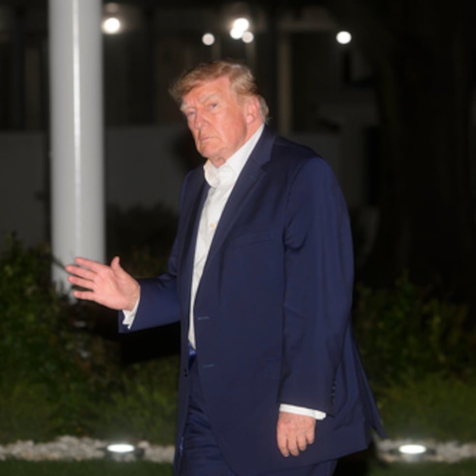 El presidente Donald Trump.