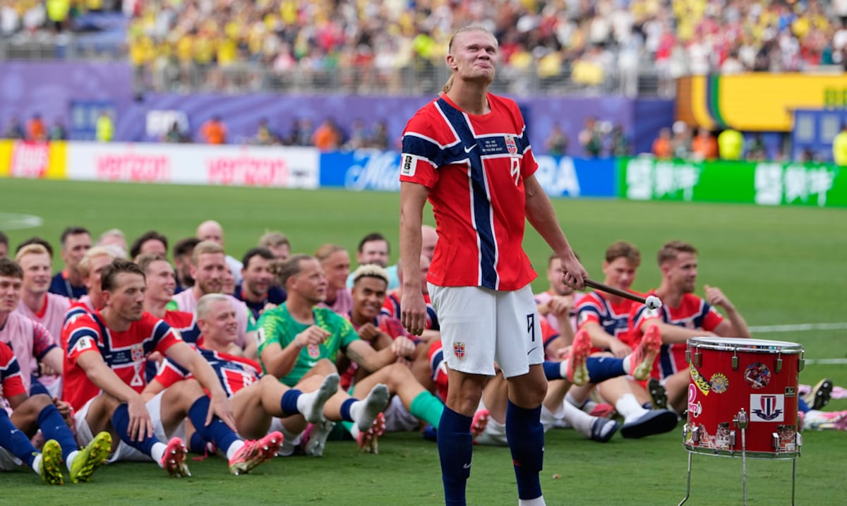 Erling Haaland lidera a Noruega a cuartos de final del Mundial 2026 con 7 goles en 4 partidos