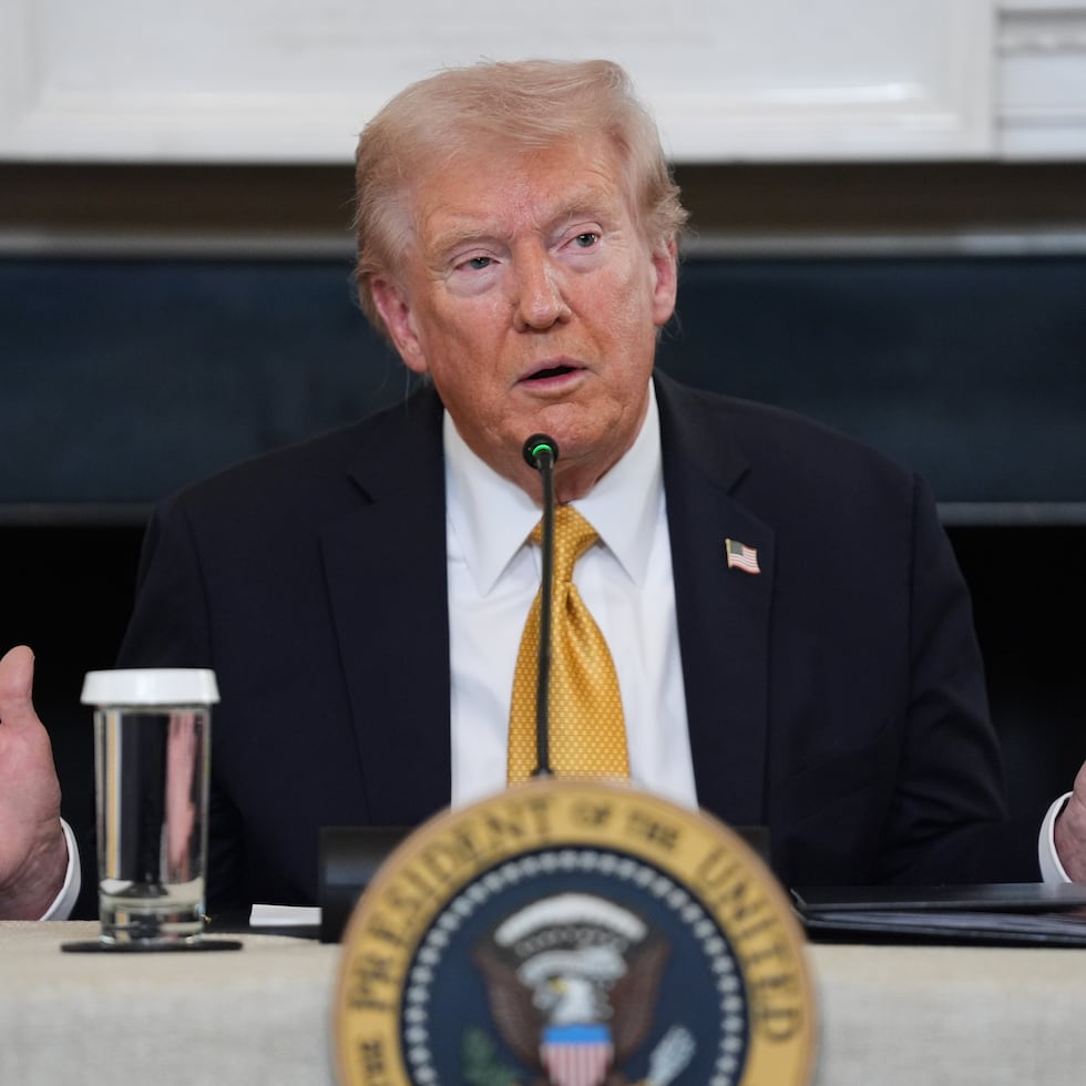 El presidente Donald Trump.