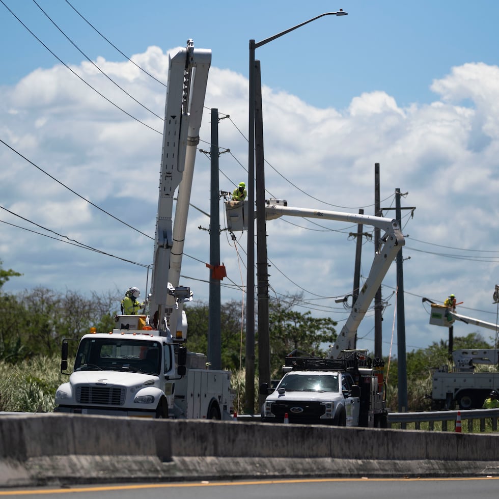 Las brigadas de LUMA Energy realizarán trabajos en distintos municipios de la Isla.