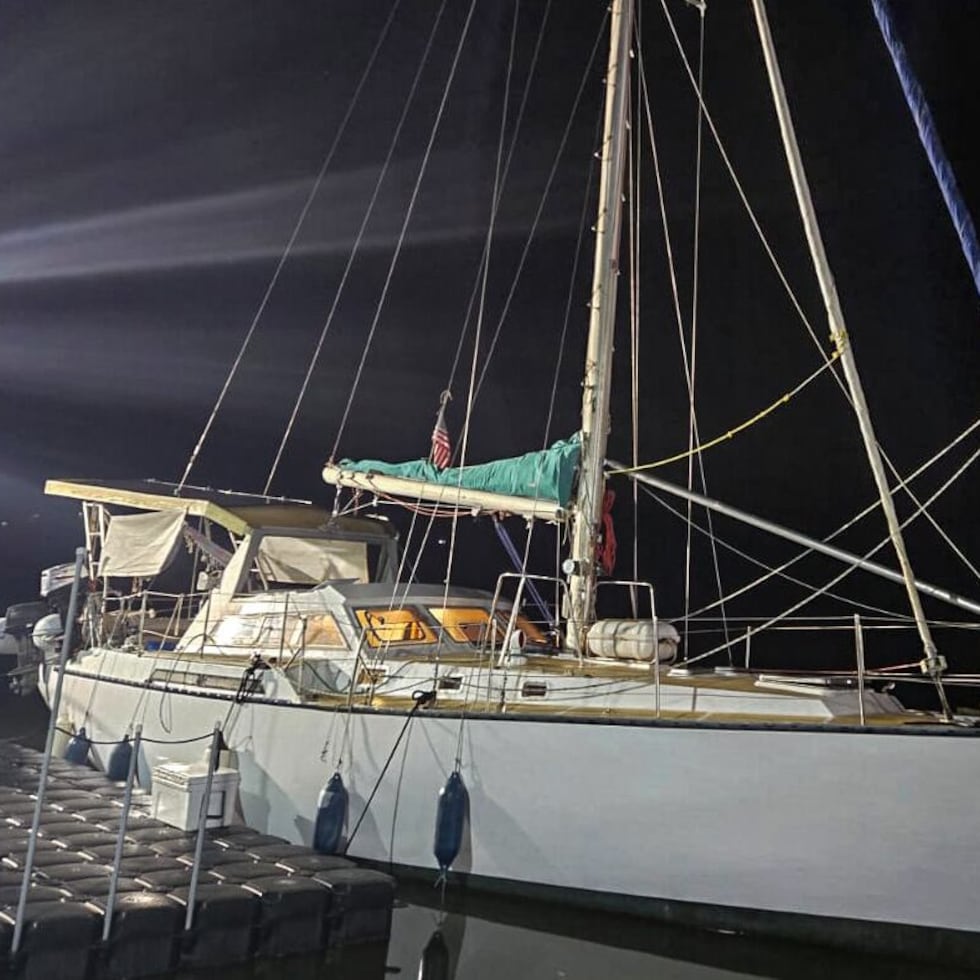 The boat "Liberty" that was seized by CBP near the coast of Cabo Rojo.