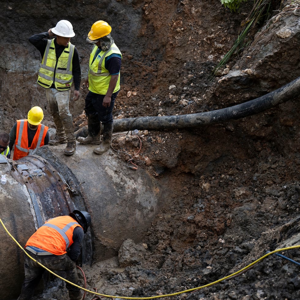 La avería que causó la suspensión en el servicio del Superacueducto se había encontrado en un tramo en Manatí.