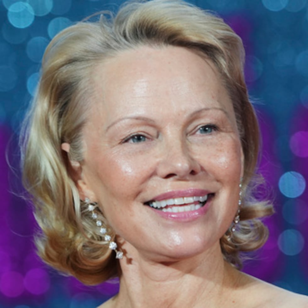 Pamela Anderson en Londres, 2025.