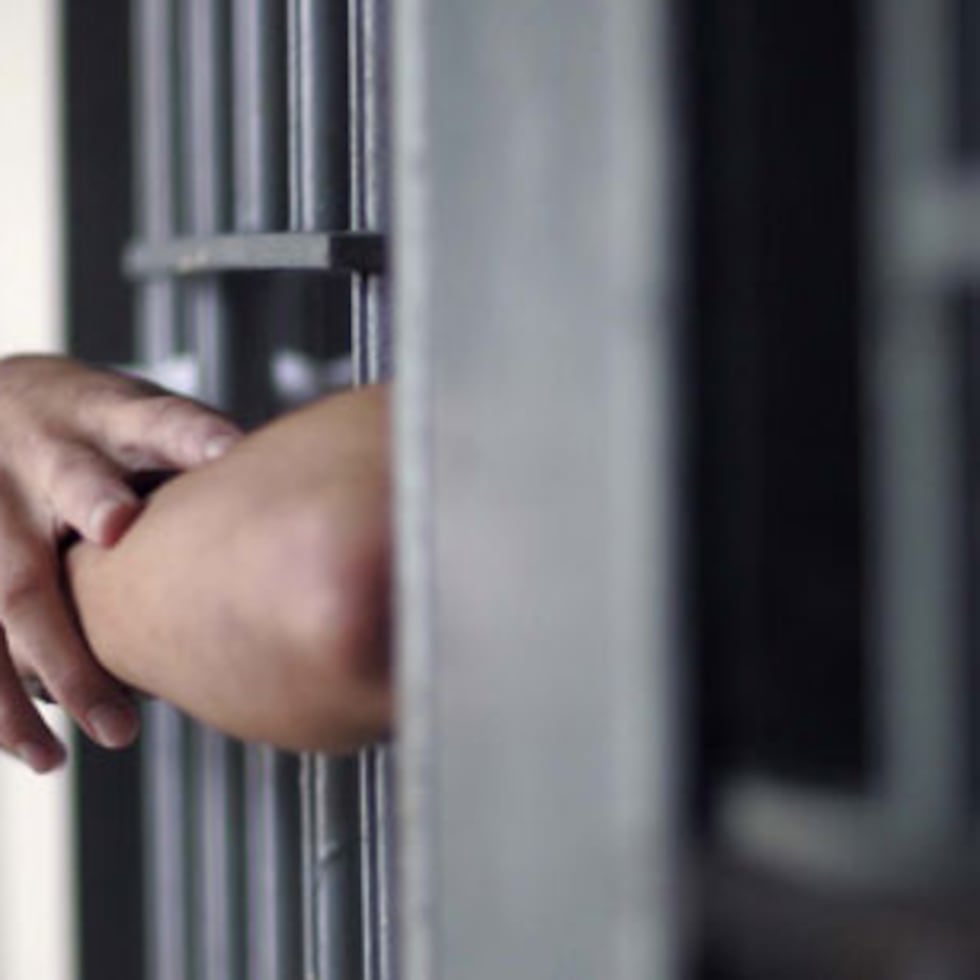 Una imagen de archivo de una persona en una institución penal.