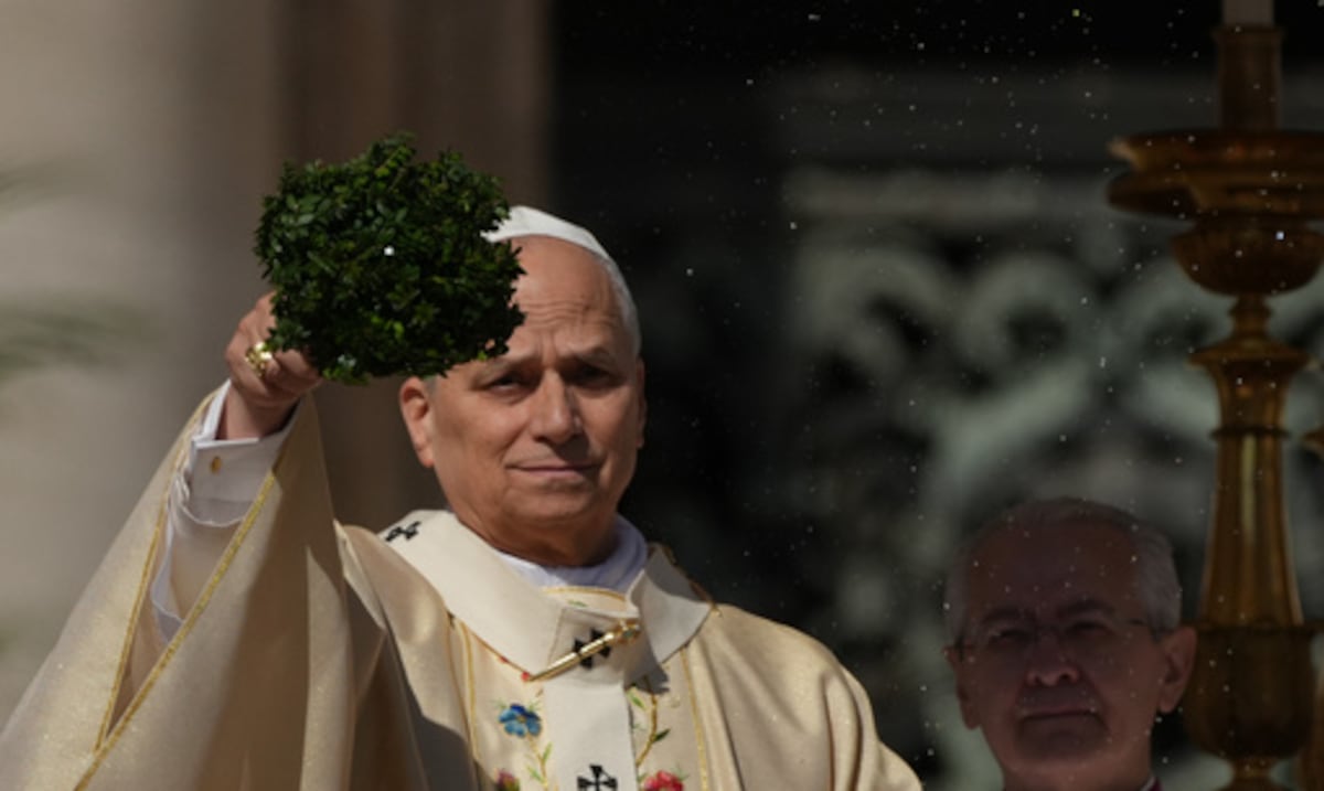 El papa León XIV celebra su primera Pascua como pontífice con un llamado a la esperanza en medio de los conflictos mundiales