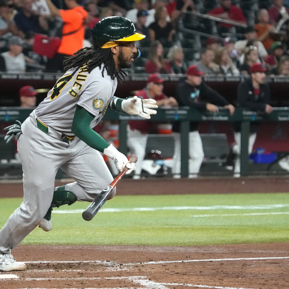 Joshua Kuroda-Grauer, novato de los Athletics.