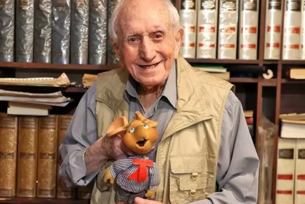Murió a los 100 años Peppino Mazzullo, la histórica voz de Topo Gigio