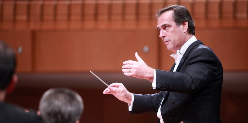 Maximiano Valdes, director de la Orquesta. (GFR Media)