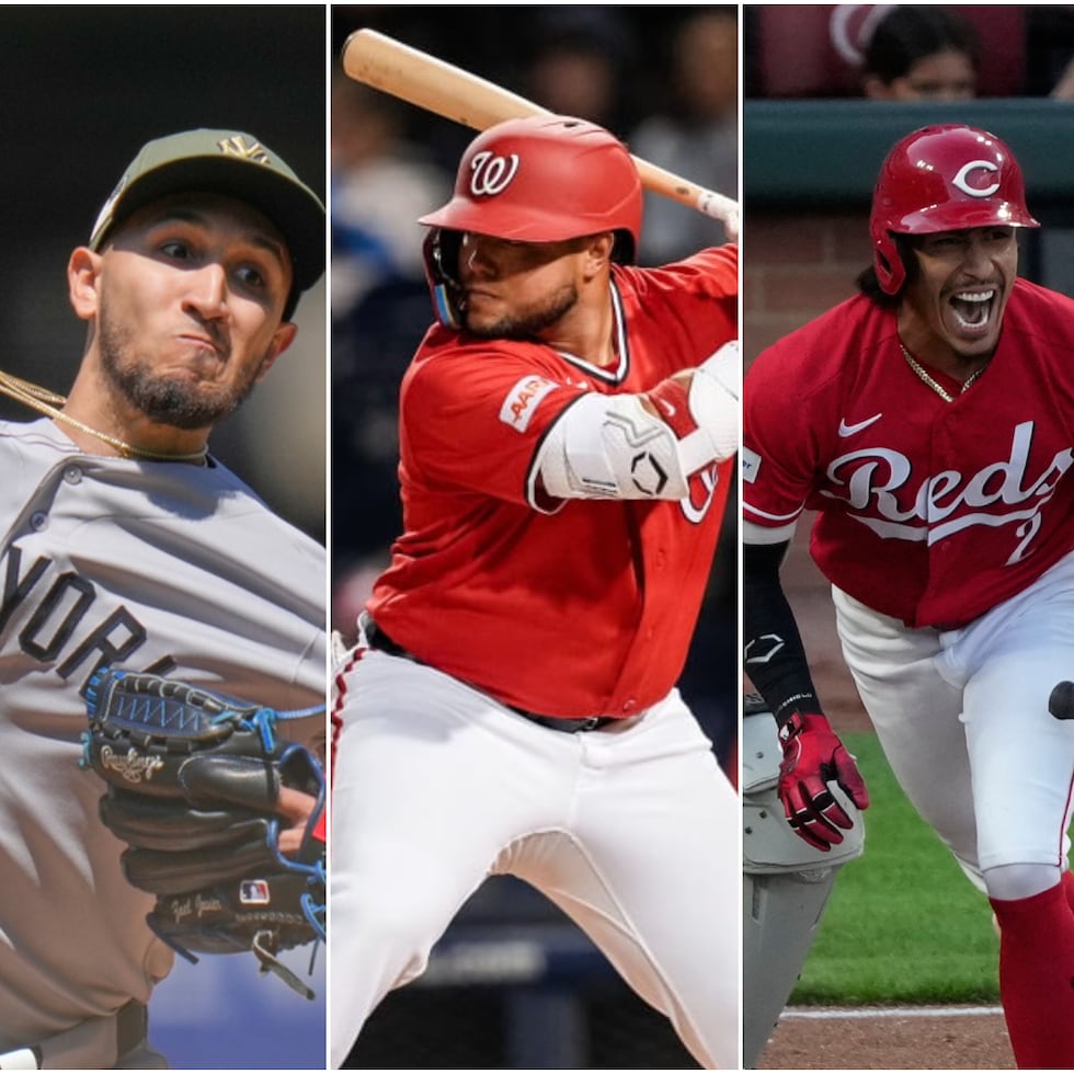 Elmer Rodríguez, Abimelec Ortiz y Edwin Arroyo son tres de los cinco debutantes, nacidos en la isla, este año en Grandes Ligas.