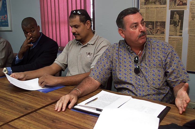 Francisco “Pancho” Padilla, hijo, a la derecha.