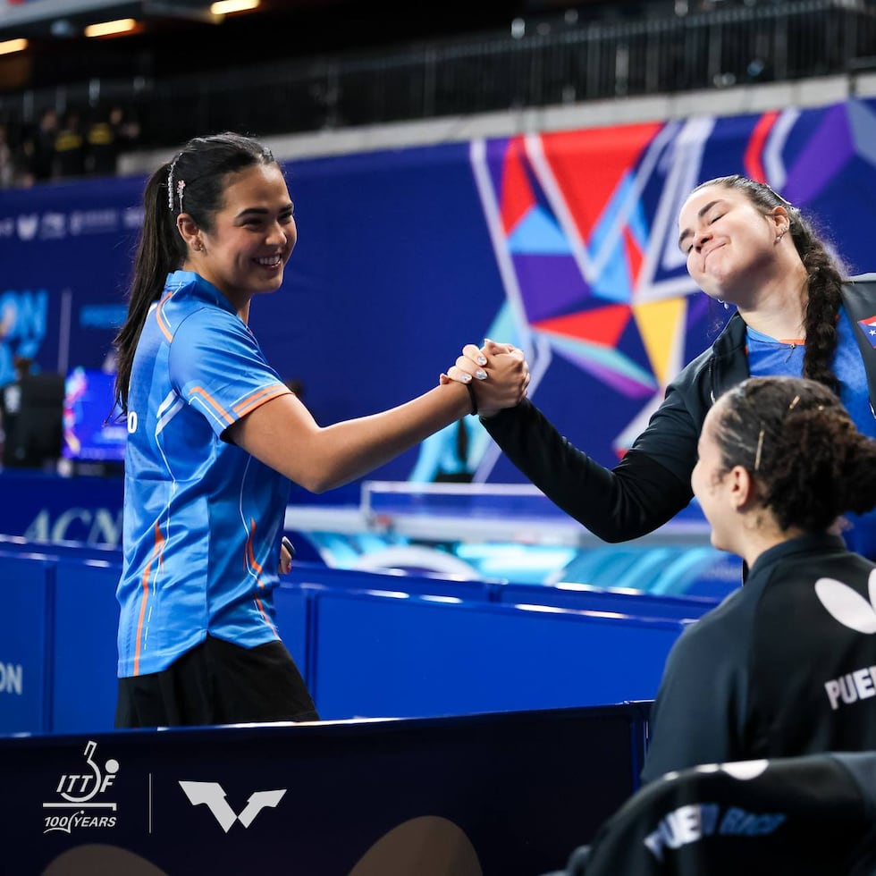 Adriana Díaz, Brianna Burgos, Edmarie León y Kristal Meléndez representaron a Puerto Rico en Londres.