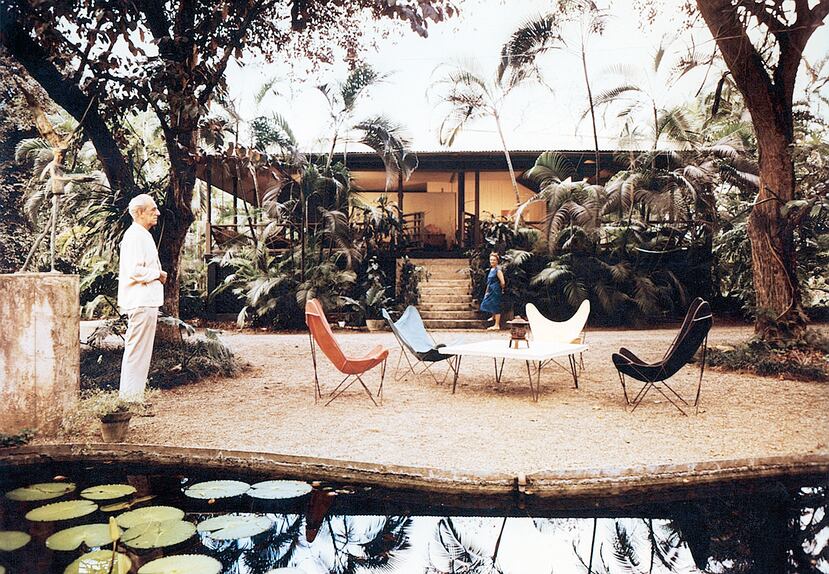 El arquitecto Henry Klumb buscó con su arquitectura eliminar las barreras que impiden el contacto entre el interior y el exterior.