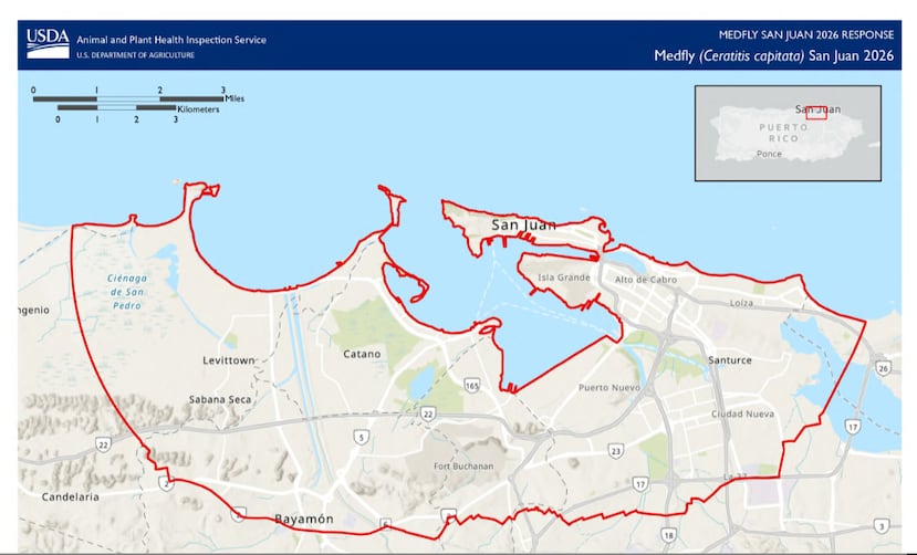 La zona bajo cuarentena, que inicialmente abarcaba 27.29 millas cuadradas e incluía sectores de San Juan, Cataño, Toa Baja y Loíza, fue ampliada hasta puntos de Guaynabo y Bayamón.