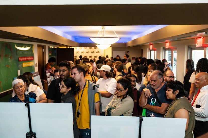 Varios de los entrevistados lamentaron que el encuentro no permitió la formulación de preguntas.