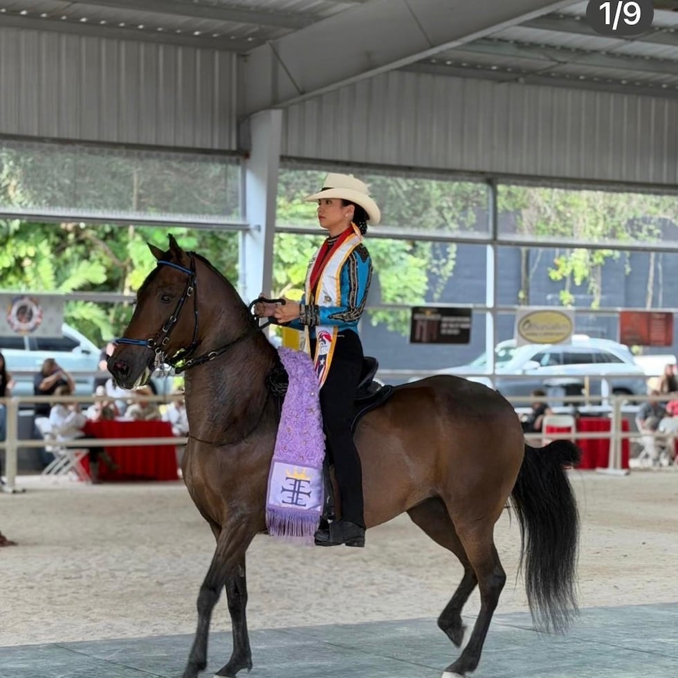 Sofía Camacho Correa, de 15 años, es parte de la delegación de que representará a Puerto Rico en la XV Mundial Confepaso de Equitación de Caballos de Paso Félix Santiago Oliver, que tendrá lugar en República Dominicana.