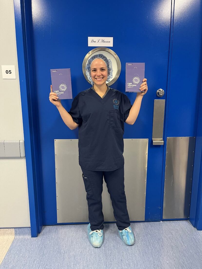 Dra. Frances Marrero Barrera, especialista en córnea y cirugía refractiva.