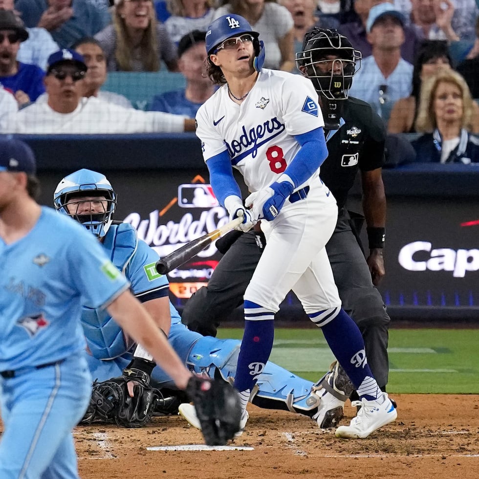 Kike Hernández viene de ganar su tercera Serie Mundial con los Dodgers el 1 de noviembre.
