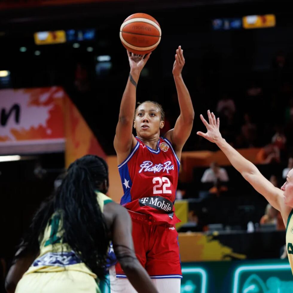 Arella Guirantes, que el viernes contra Australia anotó 14 puntos, fue también la mejor por Puerto Rico con 27 tantos la última vez que las boricuas chocaron contra Bélgica en 2022.