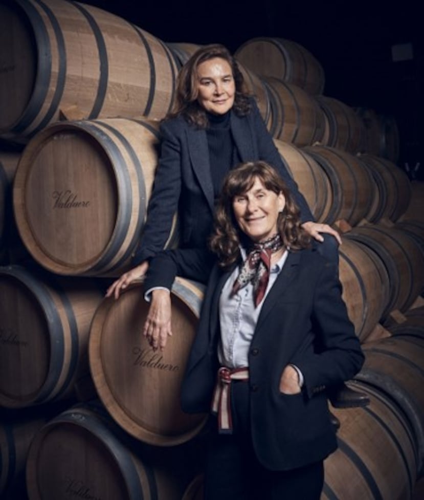 Yolanda (derecha) y Carolina García Viadero (izquierda).