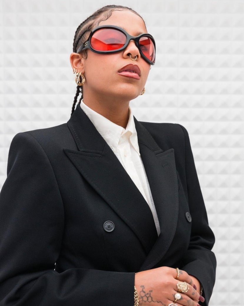 La exponente de música urbana, Tokischa.