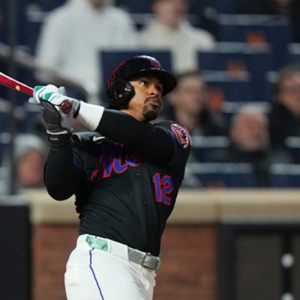 Francisco Lindor, de los Mets de Nueva York, hizo este fin de semana dos partidos de rehabilitación en las menores.