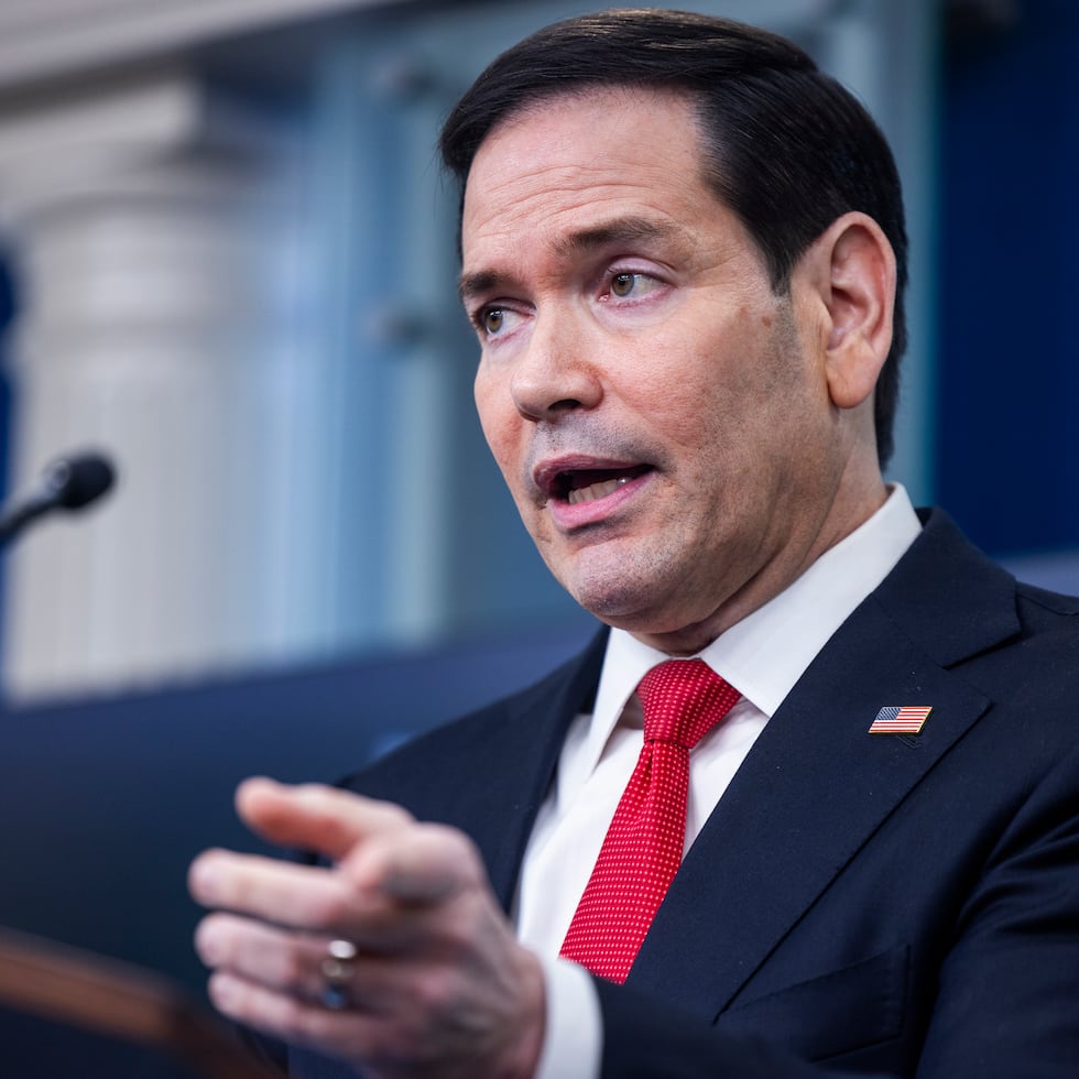 El secretario de Estado, Marco Rubio.
