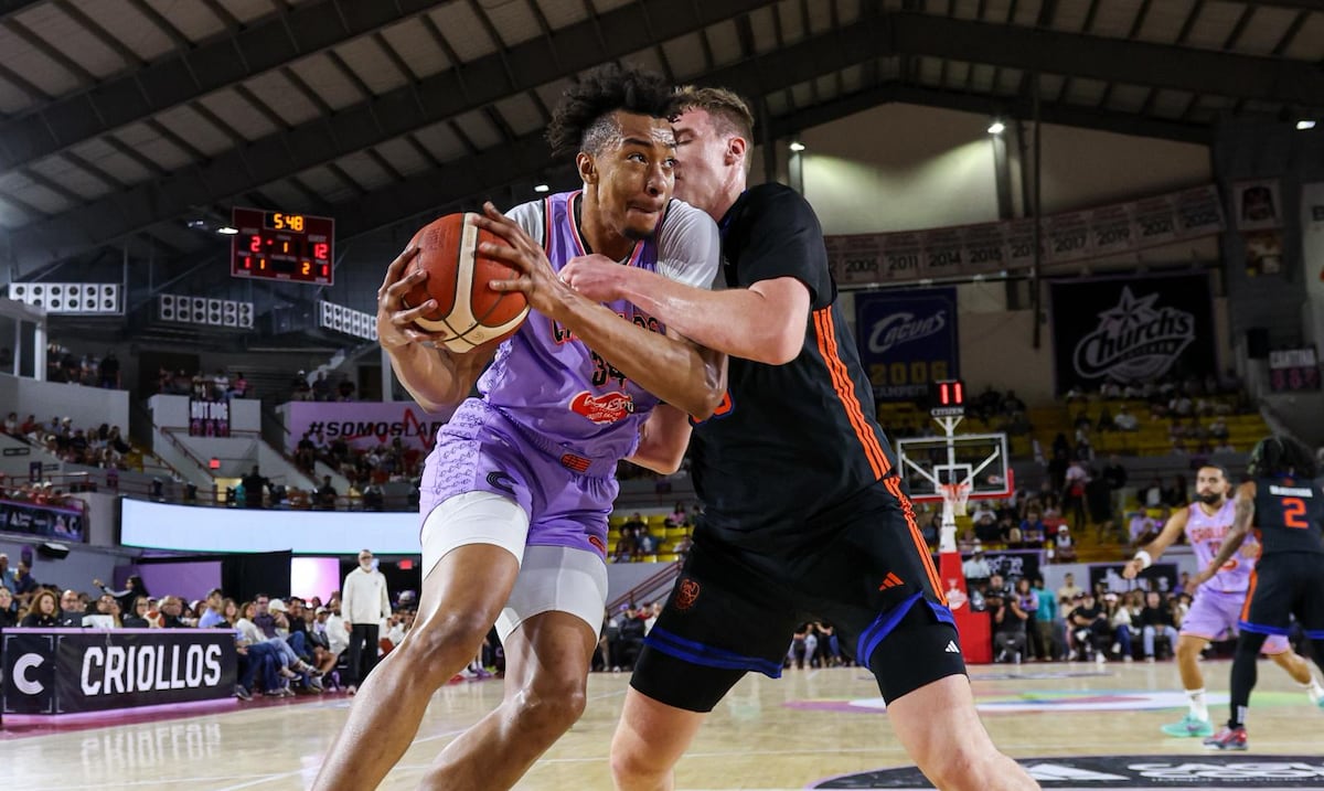 Moses Brown debuta en grande y los Criollos derrota a los Cangrejeros
