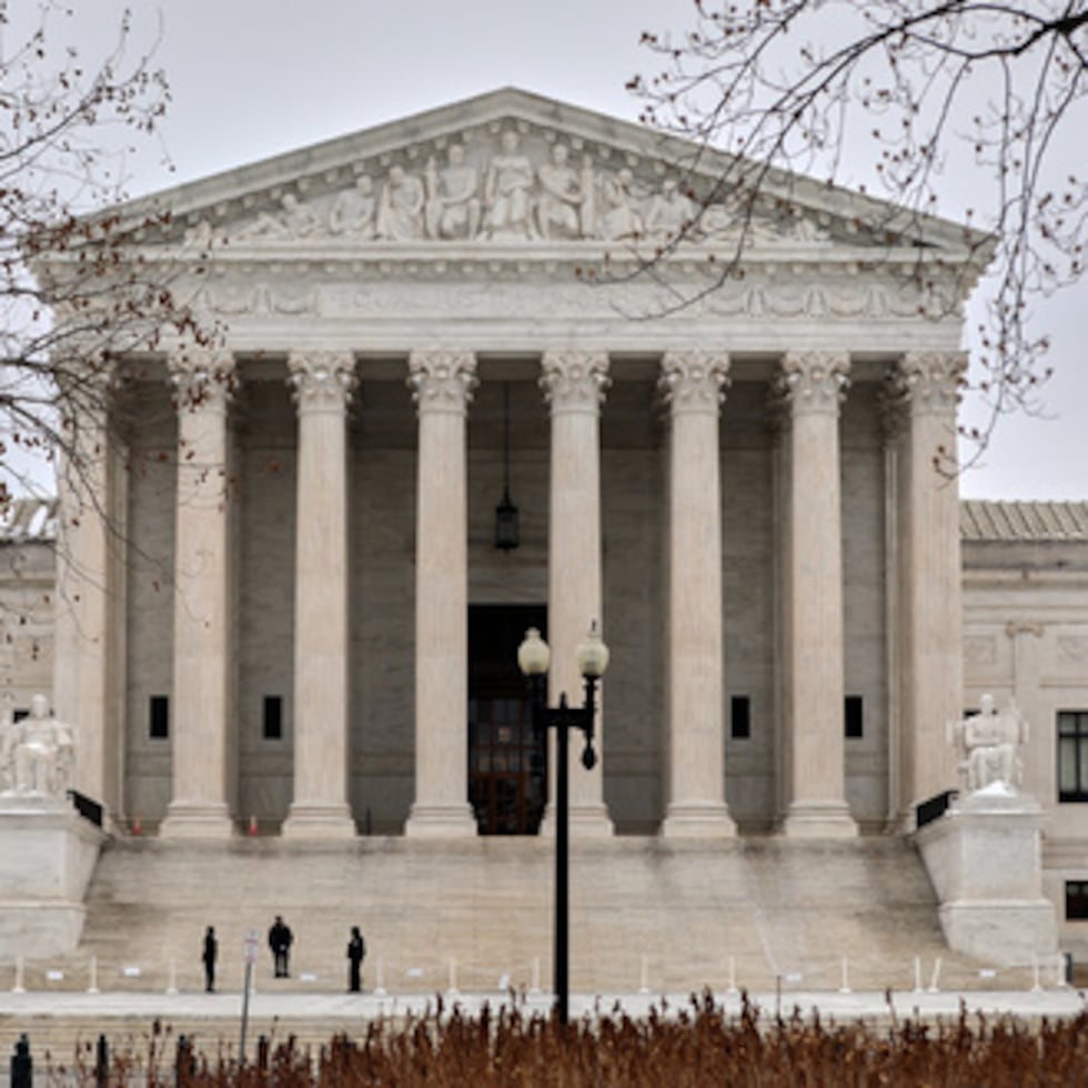 El Tribunal Supremo de Estados Unidos.