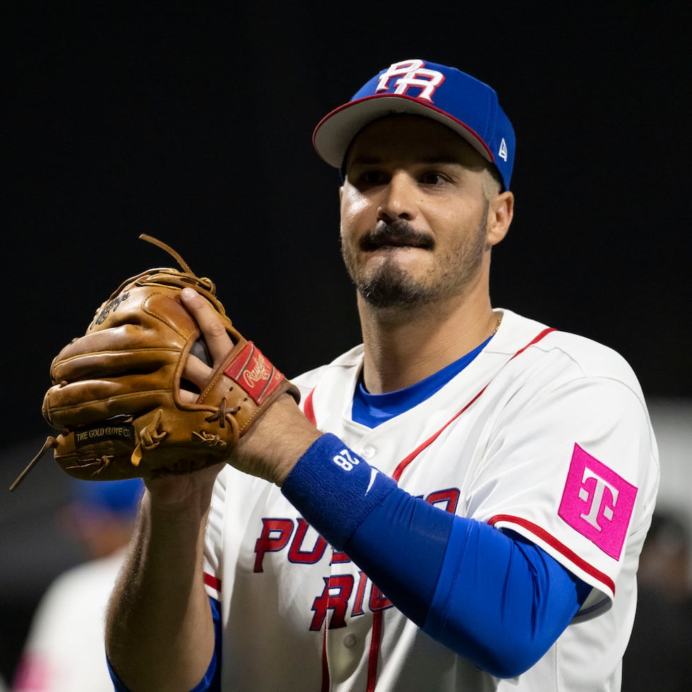 Nolan Arenado está en su tercer Clásico Mundial, pero su primero con Puerto Rico.