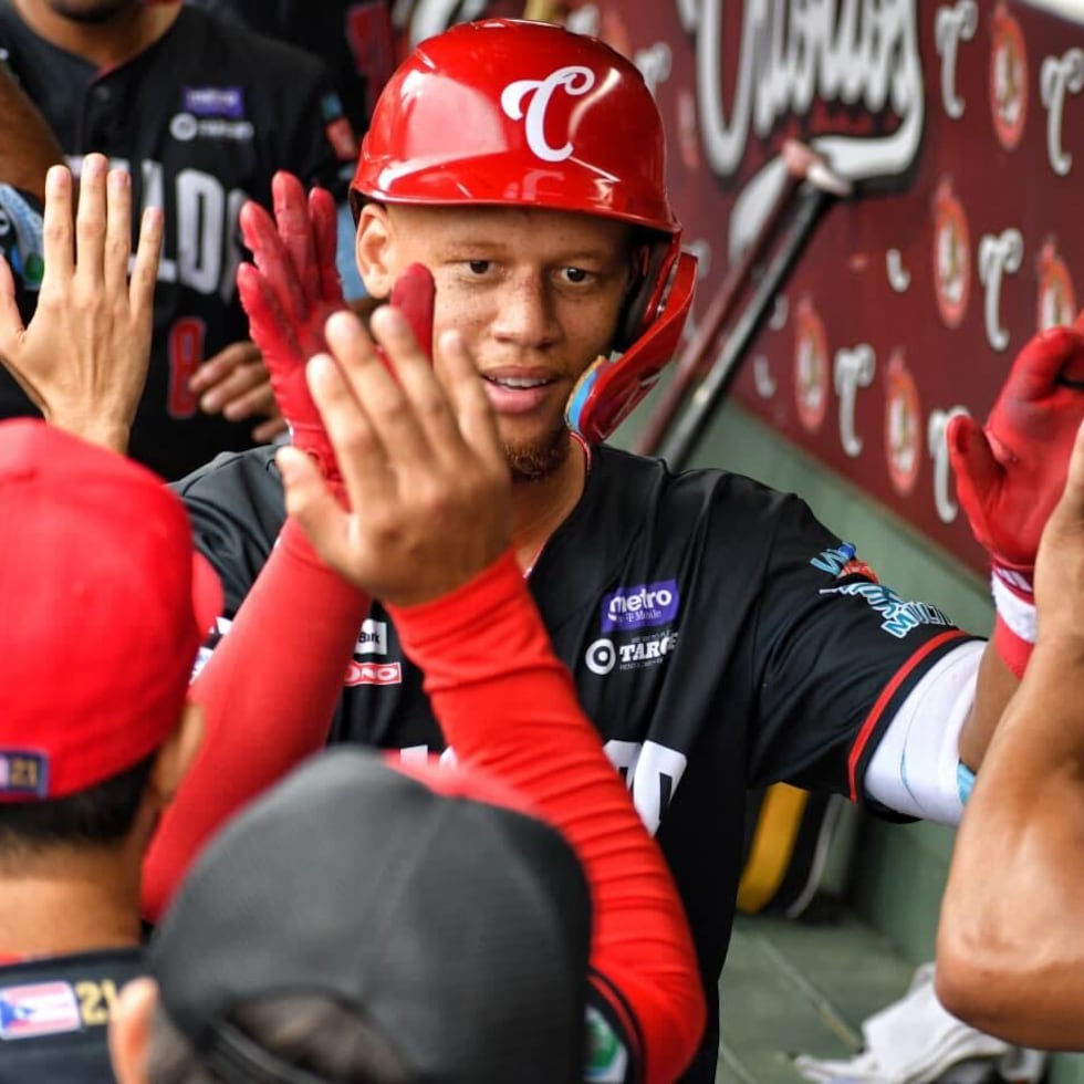 Kristian Campbell ha llegado a base en todos sus compromisos de los Criollos de Caguas.