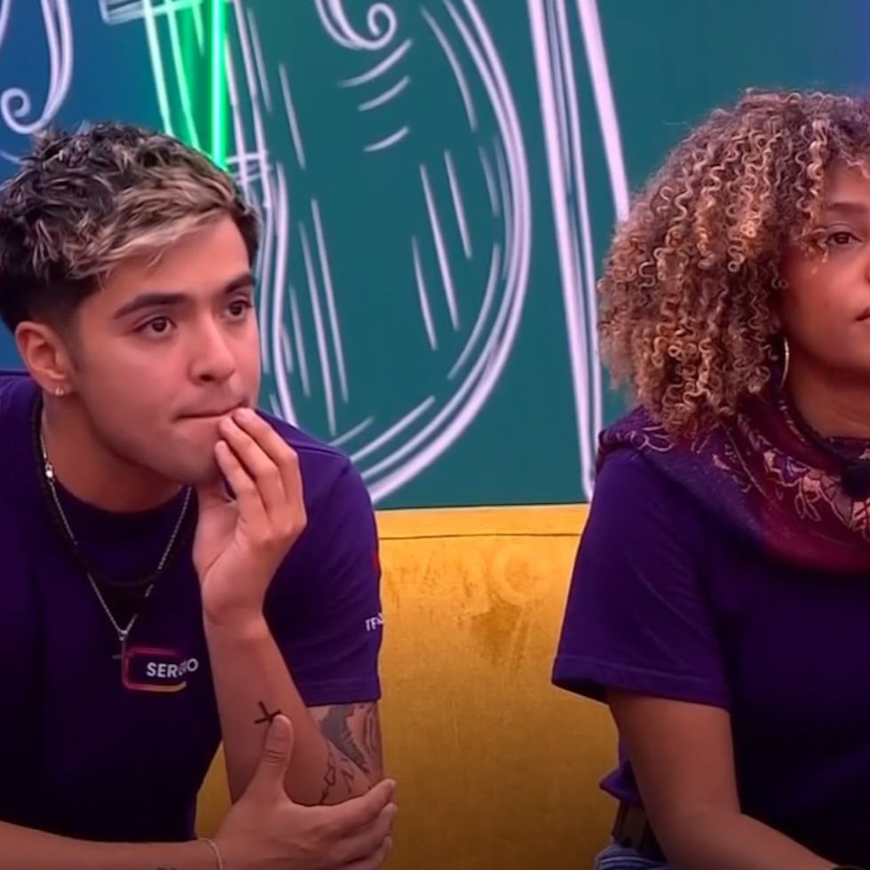 Sergio y Karol, participantes de Operación Triunfo.