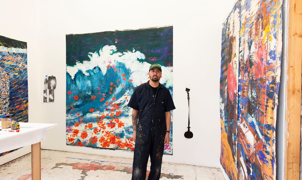 Ángel Otero debuta en Reino Unido con exposición "Agua Salada" en Hauser & Wirth Somerset