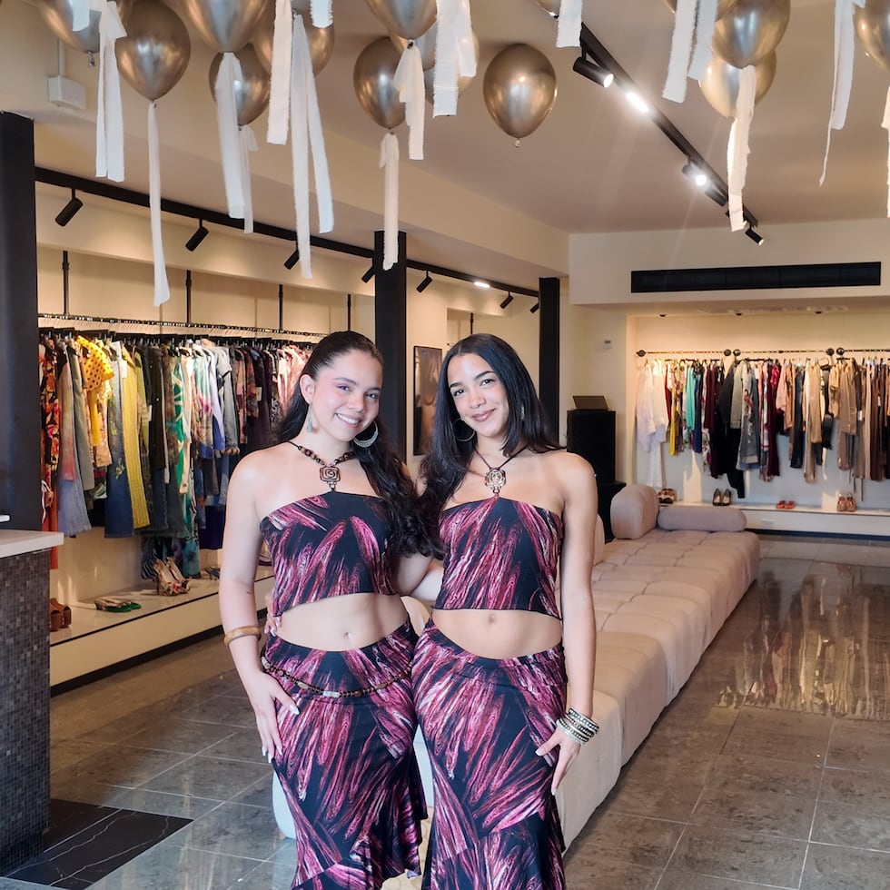Amanda Villafañe y Yarimar Rivera se conocen desde que eran compañeras de escuela superior y años después la pasión por la moda las reunió