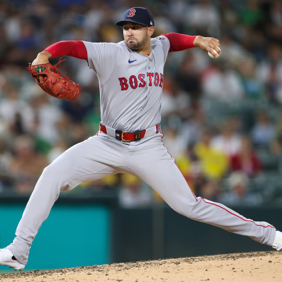 Jovani Morán registra efectividad de 2.66 en 44 entradas como relevista de los Red Sox.