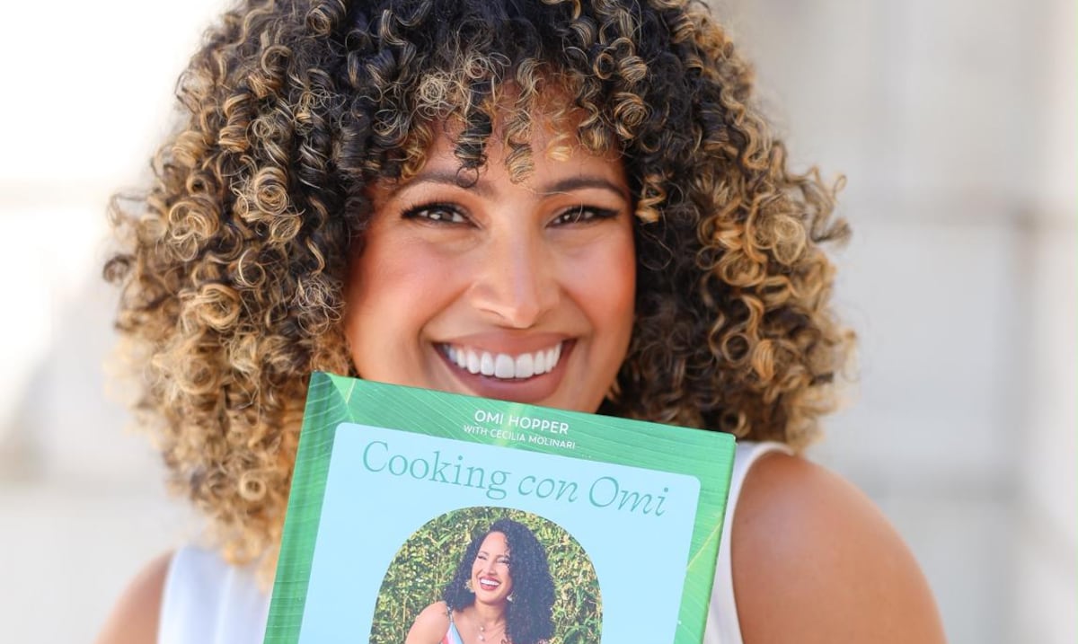 Omi Hopper publica su primer libro de cocina como homenaje a Puerto Rico