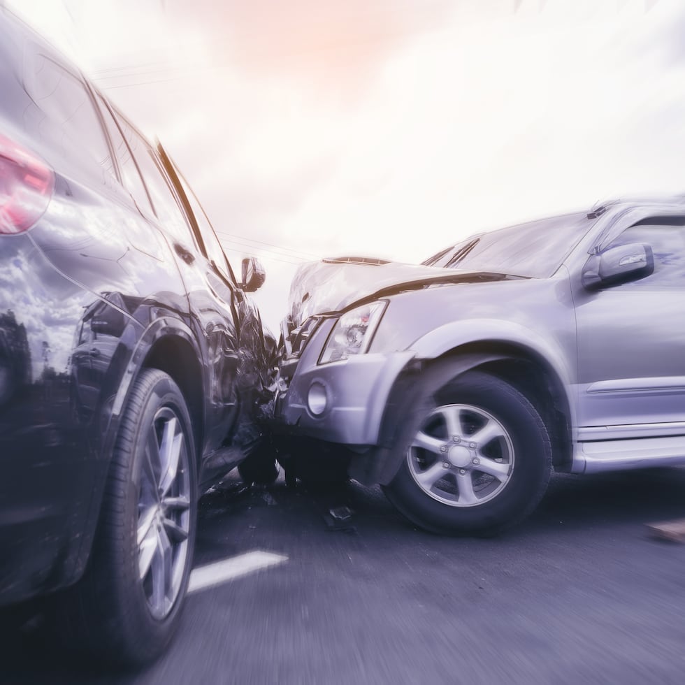 Una imagen de archivo de un accidente de tránsito.