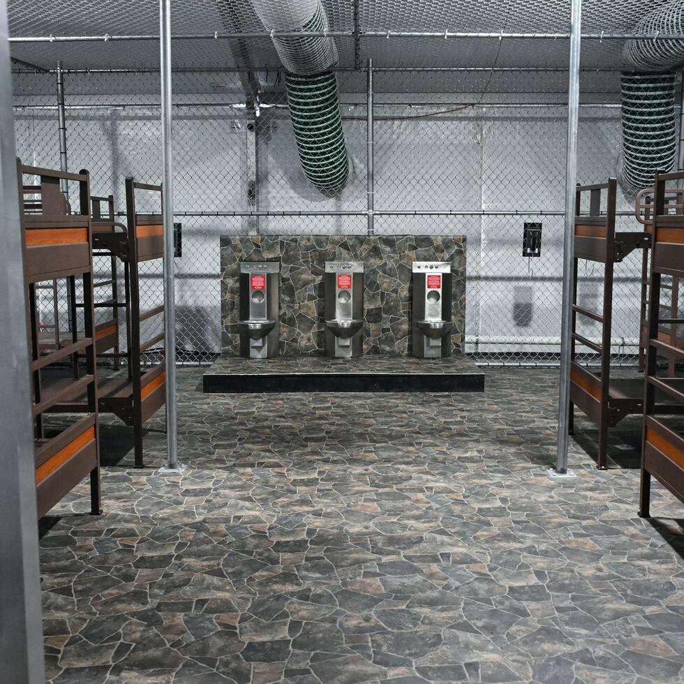 The "Alligator Alcatraz" center, recently visited by President Donald Trump, processed 43 immigrants detained in Puerto Rico last Thursday.