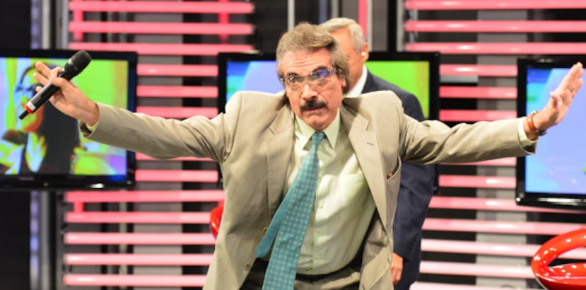 Ayer fue el debut de Héctor Travieso en Dando candela de Telemundo. (luis.alcaladelolmo@gfrmedia.com)