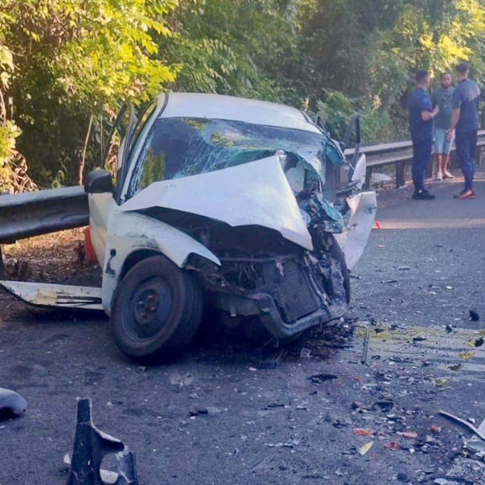 La Policía indicó que la conductora fue impactada pese a intentar esquivar el otro auto moviéndose al paseo.
