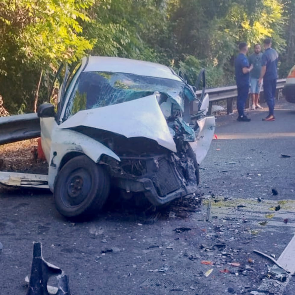 La Policía indicó que la conductora fue impactada pese a intentar esquivar el otro auto moviéndose al paseo.