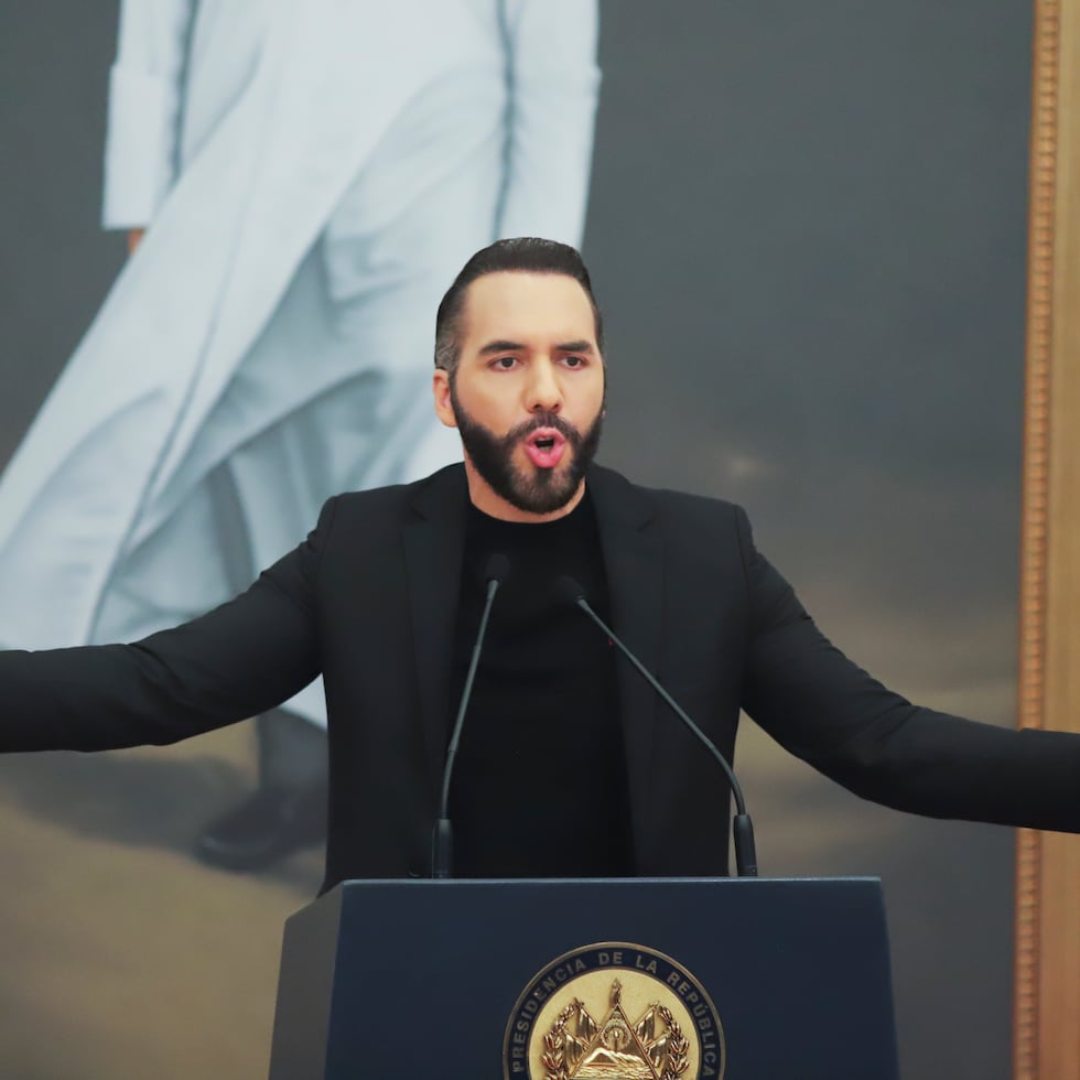 El presidente salvadoreño Nayib Bukele.