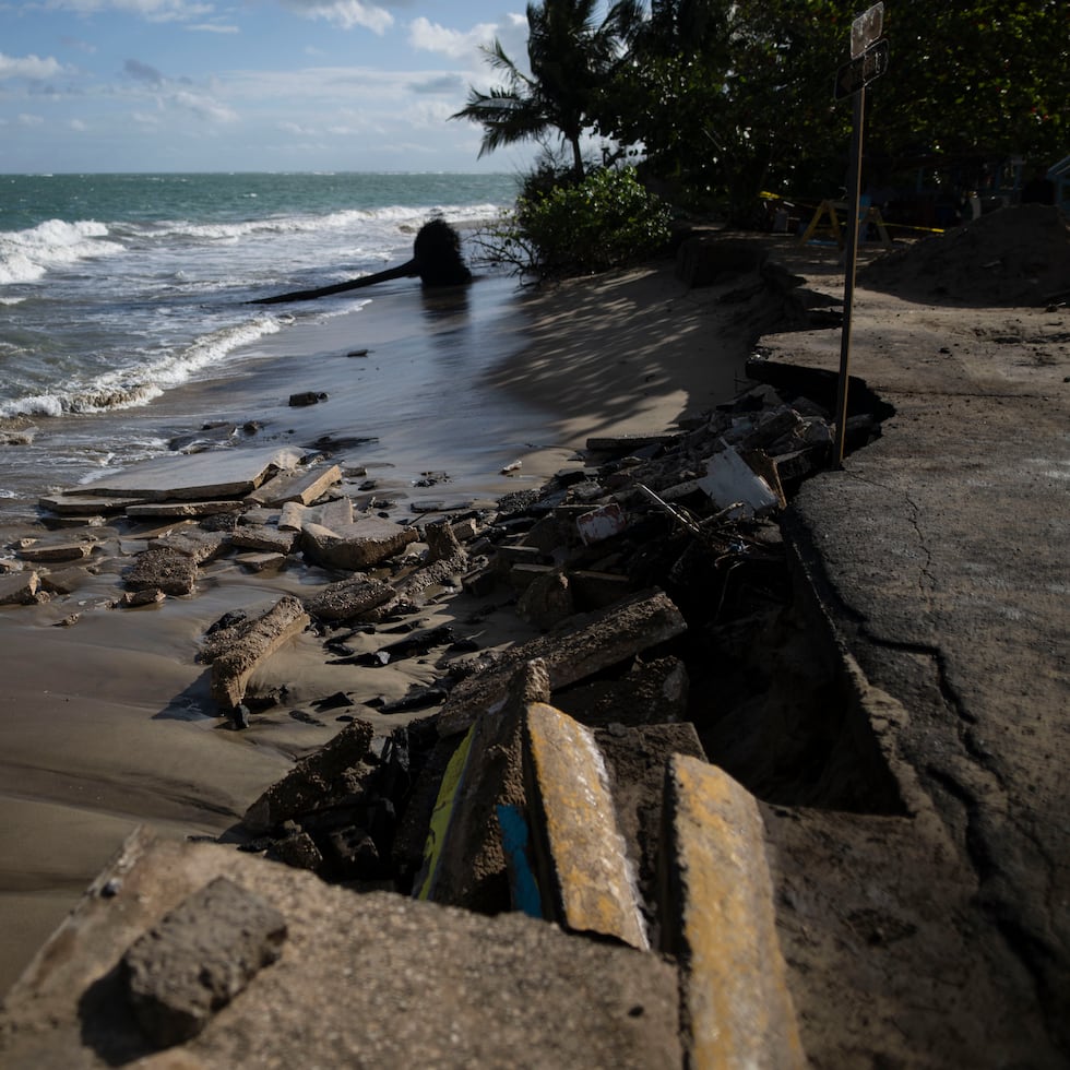 El Senado aprobó una versión reducida del Plan enfocada en garantizar la viabilidad de los aeropuertos y atender la erosión costera (foto) y el calor extremo.