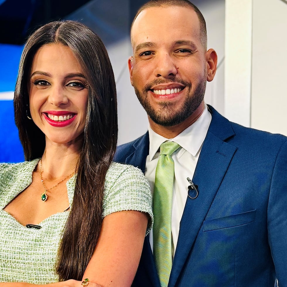 Alanis Quiñones y Kelvin Meléndez.