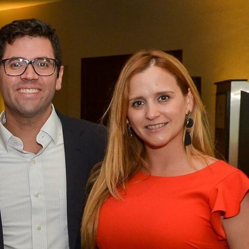 In the image Gian Carlo Piovanetti and Carla Michelle López Arroyo, sued by Popular's private equity fund.