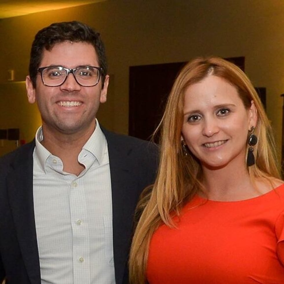 Gian Carlo Piovanetti and his wife Carla Michelle López Arroyo